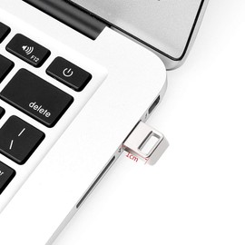 USB Stick 32 GB Pack of 10, Metal Memory Stick USB 2.0 USB Stick 32 GB USB Flash Drive with Key Ring for School Office Car PC Laptop (Silver x 10 Pack)
