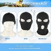 Unbranded 3 Hole Thin Full Face Mask Balaclava Ski Mask
