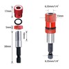 2pcs Adjustable Screw Depth Screwdriver Bit Holder Magnetic Steel Screwdriver