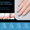 ZIFUTON Press On Nails Square, Soft Gel Tips Tips for