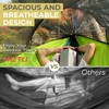 Miztli Camping Hammock -Portable Hammock w/Spacious Net & Tree Straps