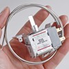 WPF-34E Refrigerator Thermostat - 2-Pin Freezer/Fridge Temperature Controller, Compatible with