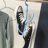 360-Degree Rotating Foldable Shoe Drying Stand for Indoor Sneaker Ventilation Mount 4ea