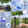 OUTWEST TRADING Professional Outdoor Rain Gauge 6 Inch Capacity for