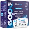 Glasses Wipes Lens Cleaner - Lens Wipes for Eyeglasses -