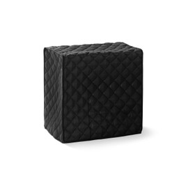 Covermates Keepsakes - Rectangular Appliance Cover - Dust Protection - Stain Resistant - Washable - Appliance Cover, Black