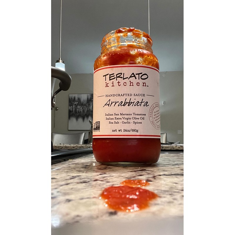 Terlato Kitchen Handcrafted Arrabbiata Sauce, 2 Jars, 24 oz.