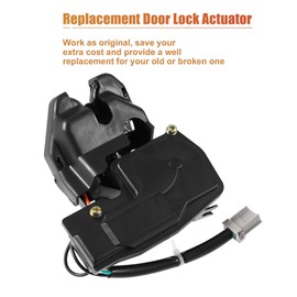 MACHSWON Liftgate Lock Actuator Trunk Latch with Cable 74851-S84-A61 Door latch assembly for Honda Accord 1998-2002 Tailgate Door Latch Lock Actuator Car Door Unlocking Kit