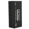 Pedal Power Supply 6 Isolated Outputs Metal Black Electric Equipment