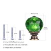 LONGWIN 10 Pack Crystal Kitchen Cabinet Knobs Pulls Handles 30mm