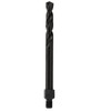 Drill America #40 Cobalt Stubby Threaded Shank Drill Bit Overall