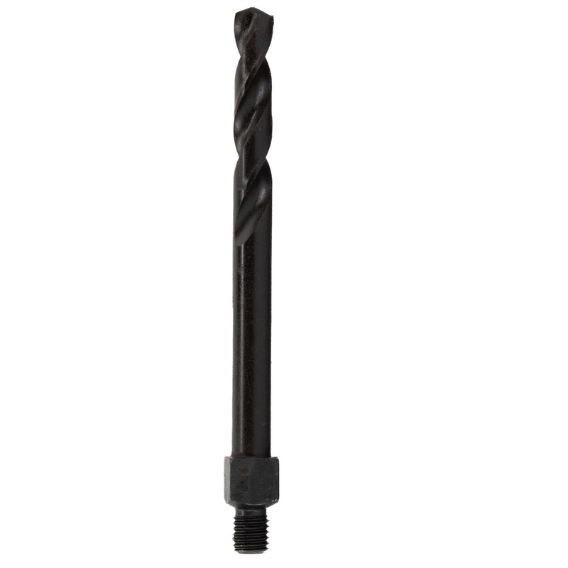 Drill America #40 Cobalt Stubby Threaded Shank Drill Bit Overall