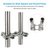 Antenna Mast Clamp Mast to Mast Bracket Kit with V