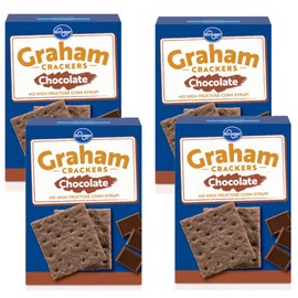 generic Chocolate Graham Crackers Kroger Pack of 4 14.4oz