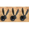 Fyne-Finds Set of 3 Rustic Hare Easter Bunny Coat Towel