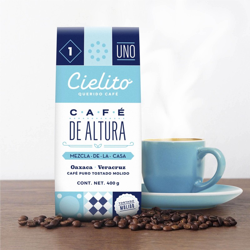 Cielito Querido Café Molido Mezcla de la Casa 400 g
