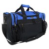 DALIX 17" Duffle Travel Bag with Dual Front Mesh Pockets