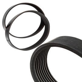 TABLE SAW Drive Belt set of 2 Fits - SEARS CRAFTSMAN 351.221140 TABLE SAW - High Strength Rubber Belt - Replacement Drive Belt - Made In The USA!- Ribbed Drive Belt