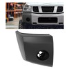 HECASA Front Bumper End Cap Cover Compatible with 2004-2007 Nissan