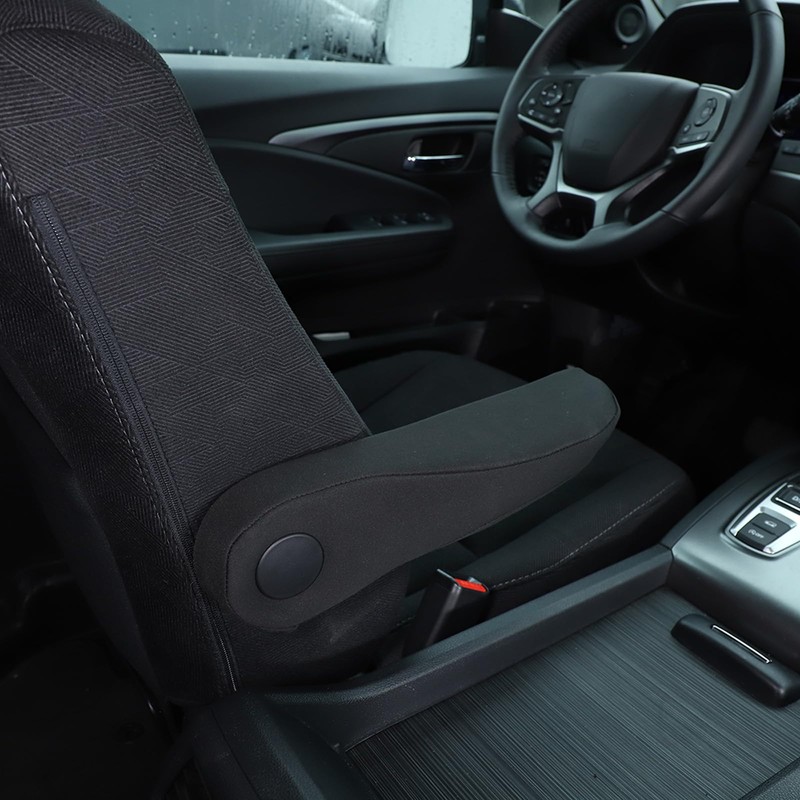 Heutamo Car Front Seat Armrest Covers Compatible with Honda Pilot