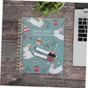 STOBOK Monthly Planner Notebook Portable Schedule Notepad Cover Daily Plan
