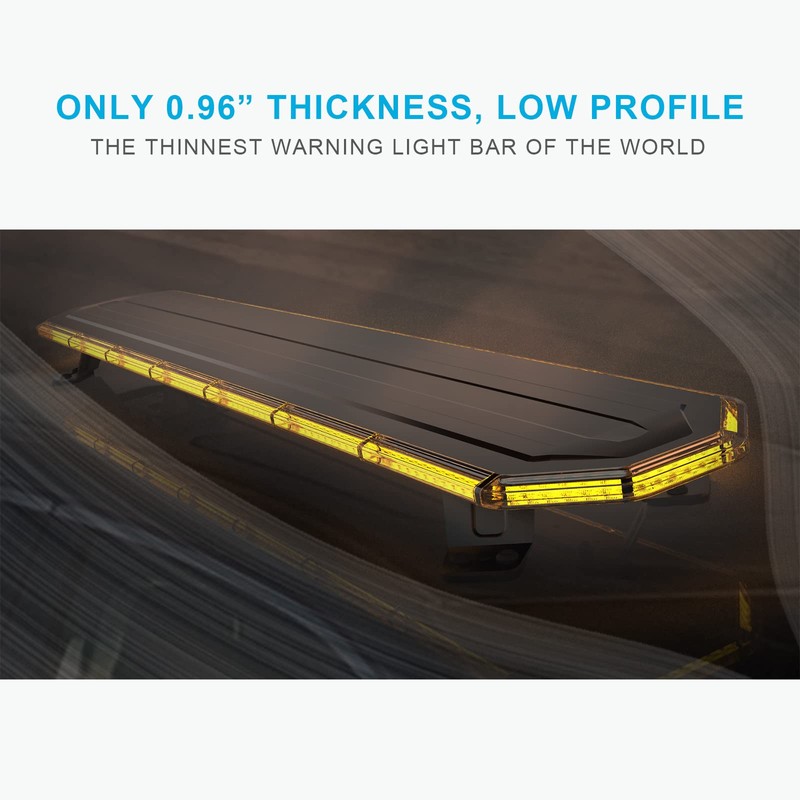 Agrieyes 30" Tow Truck Light Bar High Bright, Extremely Slim
