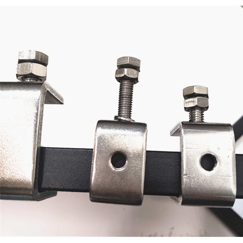 0-25Mm Mini Stainless Steel C Clamps for Mounting, 4Pcs Heavy