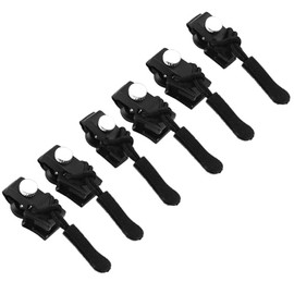 PLwelth Zipper Repair Kit 6Pcs Zipper Pull Replacement 3 Different Size Universal Zip Repair Tool Fixer Zip Sliders Clip Instant Zippers Set No Sewing Required for Coats Jackets Luggage Bags