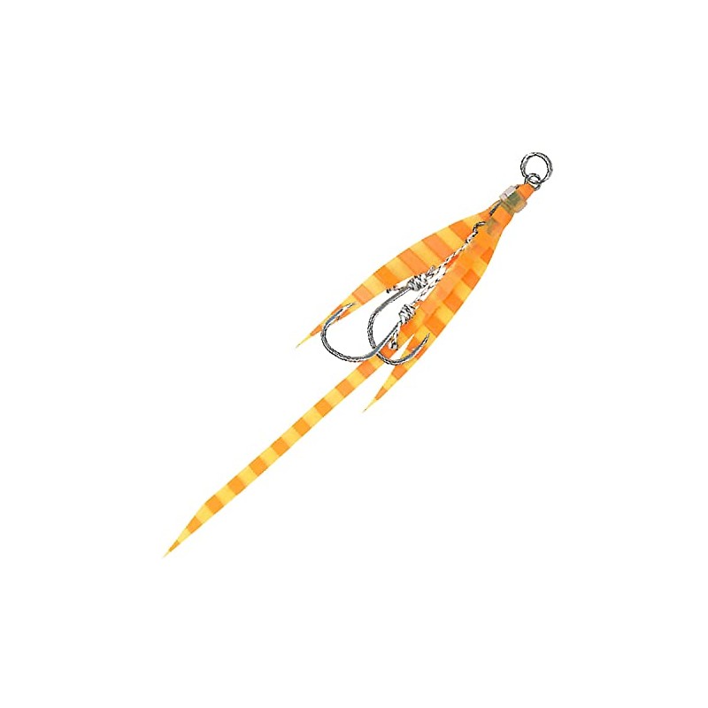 Hayabusa Assist Hook Tie Tune Fishtail M FS580 #6 Orange