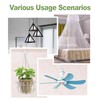 Aidoclip 2PCS Ceiling Hooks for Hanging Plants,Heavy Duty Plant Swag
