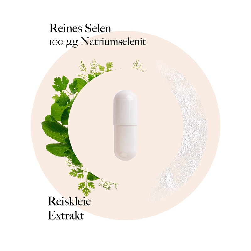 Kräuterhandel Sankt Anton® Selenium capsules, high dose, vitamin E, German