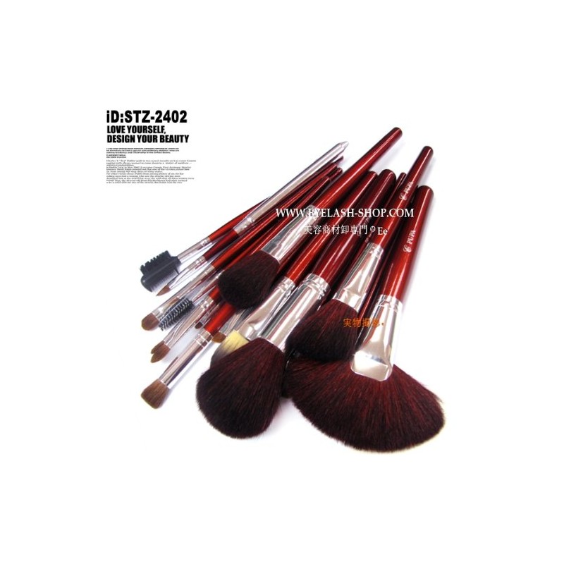 STZ-2402 Makeup Brush Set with Brush Storage Case, 24 Brush