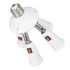 Light Splitter Socket 4 in 1 Bulb Splitter E26 E27