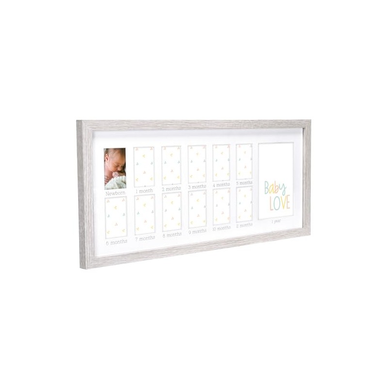 Malden International Designs 13 Opening Baby’s First Year Picture Matted
