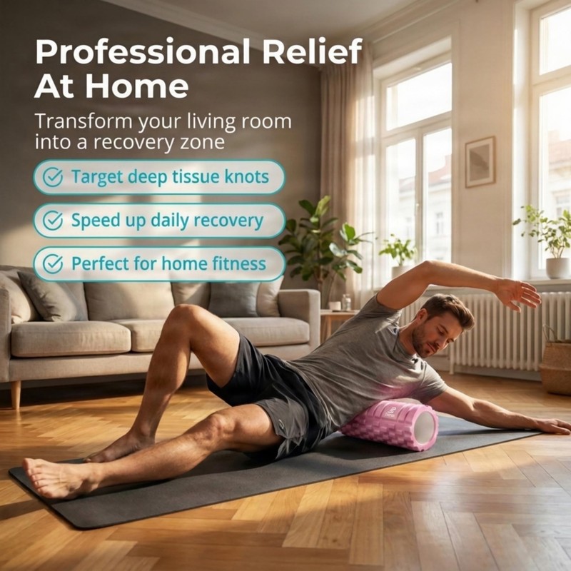 Beenax Foam Roller - Deep Tissue Muscle Massage & Trigger
