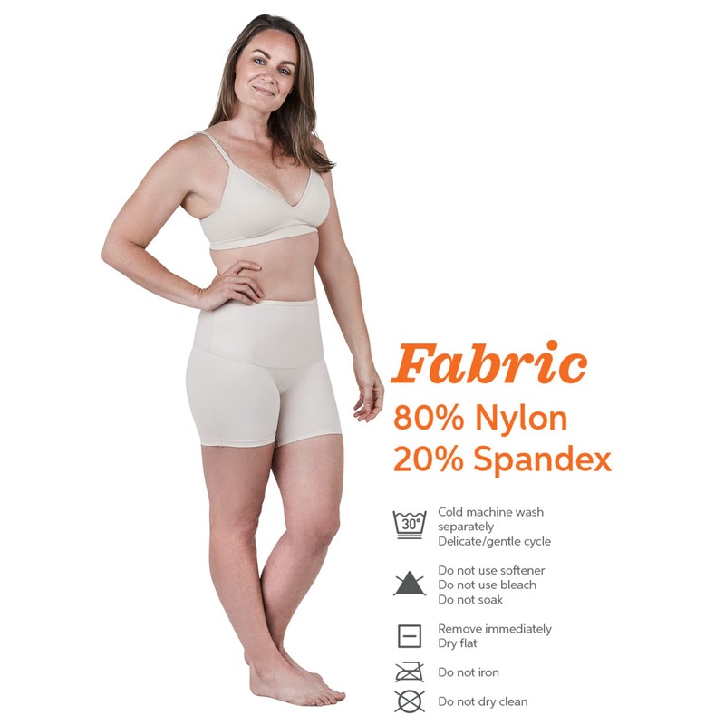 SRC Women's Compression Support Shorts (Orthotic/Brace) for Pelvic Floor Support,