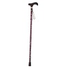 Shima Seisakusho Folding Compact Stick F Floral Red