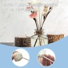 10 Pcs Reed Diffuser Sticks, Natural Rattan Hand Made Flower