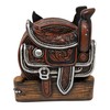 BestGiftEver Coaster Set of 4 Western Cowboy-Inspired Coasters for Drinks,