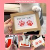 Clean-Touch Ink Pad kit Footprints Of Pets ink Cat Paw