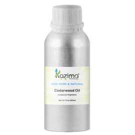 KAZIMA Cedarwood Essential Oil - 100% Pure Natural & Undiluted For Skin Care & Hair Care (300ML)