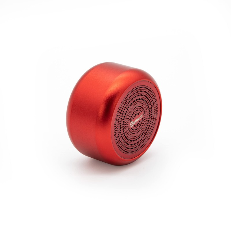 GETTTECH Mini Bocina Inalambrica Melodic Rojo, Bluetooth 5.0, USB 2.0,