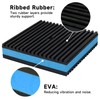 BJADE'S Anti Vibration Isolation Pads 4 Pack,Mechanical Vibration Damping Pad,Air