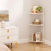 CICUFY Corner Shelf Stand Metal Bathroom Corner Shelf 3 Tier