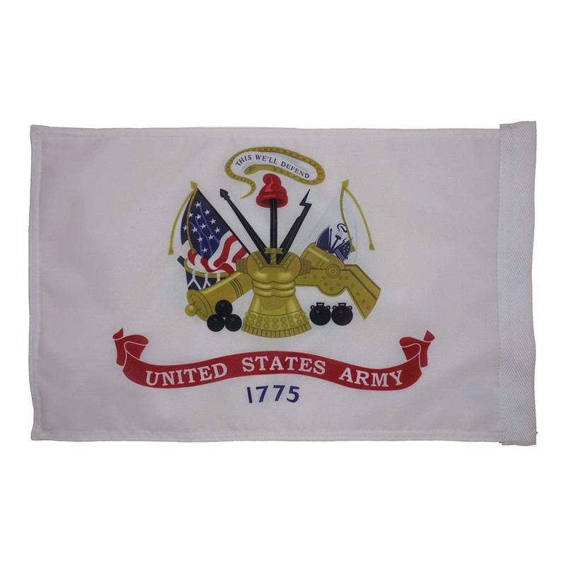 Hot Rides Durable Motorcycle Flag US Army 10 x 15
