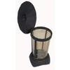 Grave Lantern, Grave Lamp, Grave Light, Steel with Ground Anchor