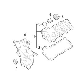 Ford BT4Z-6019-B, Engine Timing Cover