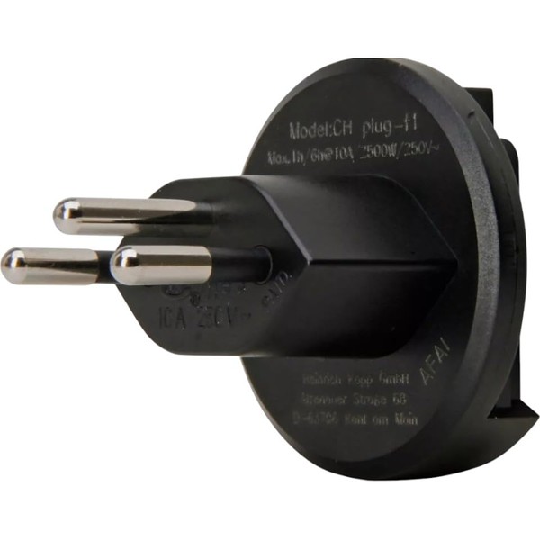 Kopp Travel Adaptor for USA, UK, CH, AUS and CN