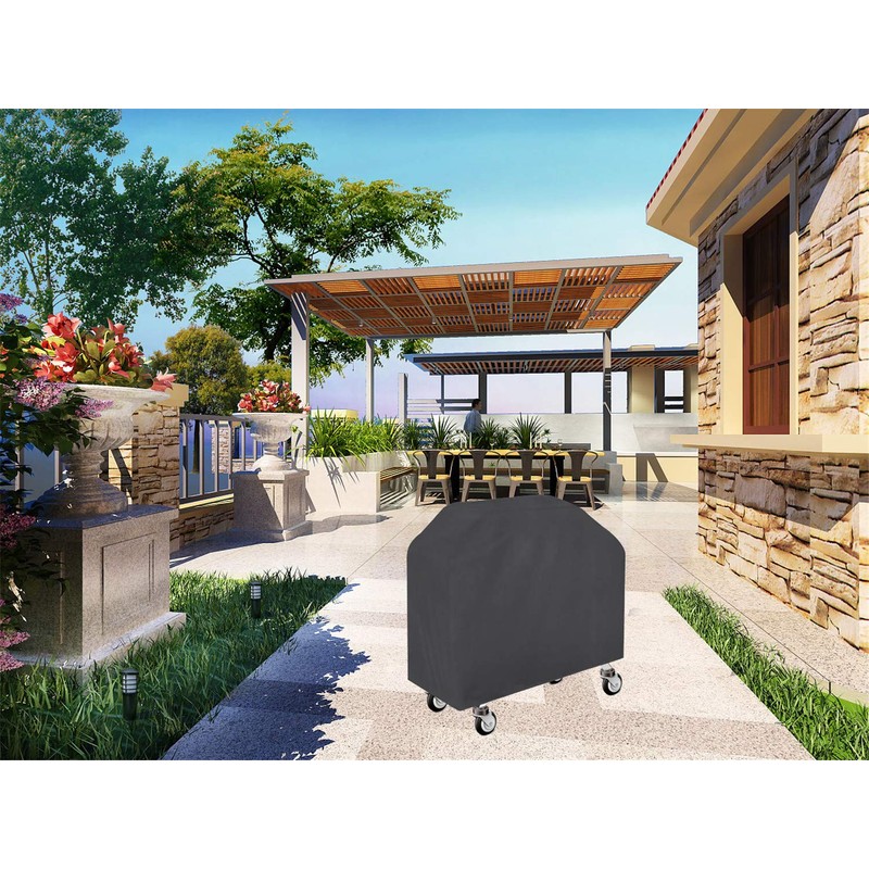 ANFTOP Grill Cover, Rain Proof 210D BBQ Cover, Protective Cover,