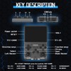 RegiisJoy Handheld Game Console 3.5 inch IPS Screen 30000 Games